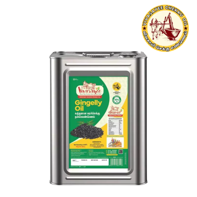 Gingelley Oil 15kg Tin